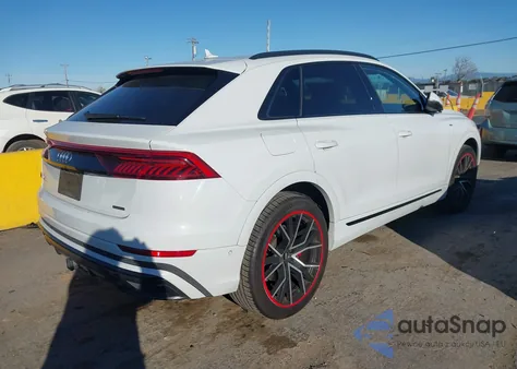 2020 Audi Q8 Prestige 55 Tfsi Quattro Tiptronic из США, поврежденный, VIN WA1FVAF1XLD025108